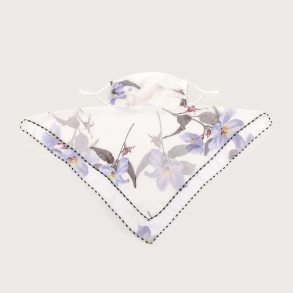 Floral Facemask scarf - scarf face mask - Picture 3 of 4